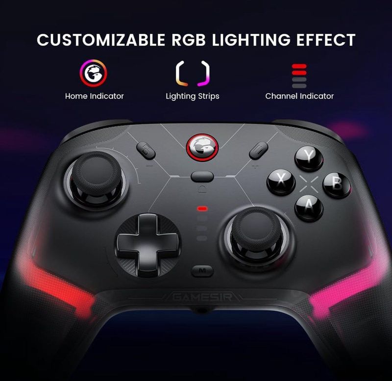 GameSir - Cyclone 2 - Draadloze Controller - Shadow Black - 6-as Gyro