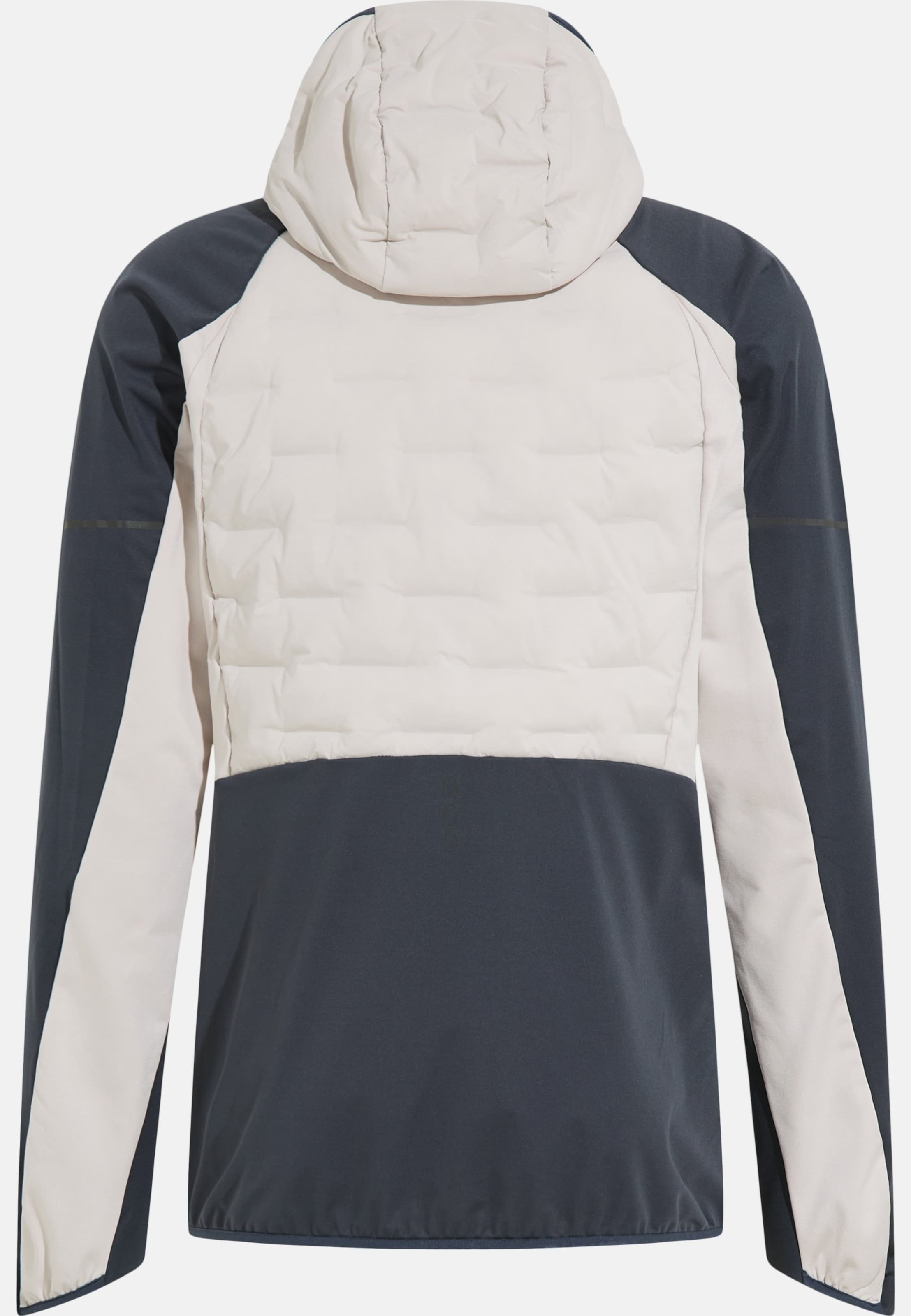 Zeroweight Insulator Laufjacke in silver cloud - india ink