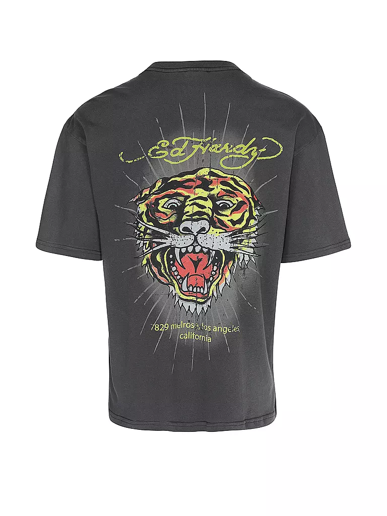 ED HARDY T-Shirt  grau