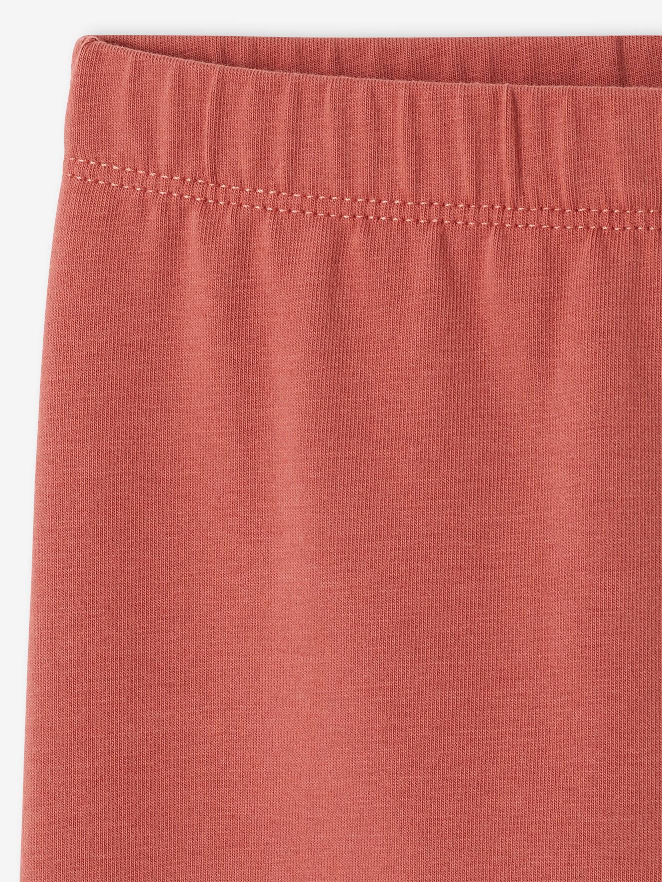 Conjunto de 2 leggings sortidas para meninas, tamanho médio com estampa azul.