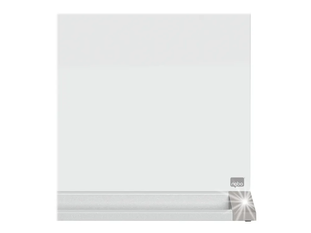 Nobo magnetisk skrivebords whiteboard med glasoverflade 585x447 mm Brilliant hvid