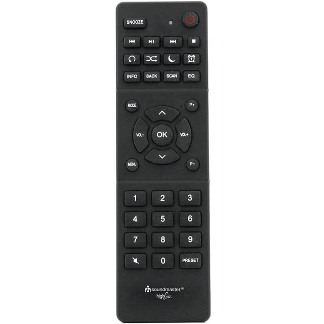 Soundmaster ICD4350SW Multi-ljudsystem med WLAN/LAN-Internet/DAB+/FM-radio, CD/MP3, USB, Bluetooth®, APP-styrd