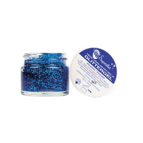 Glittergel Blue