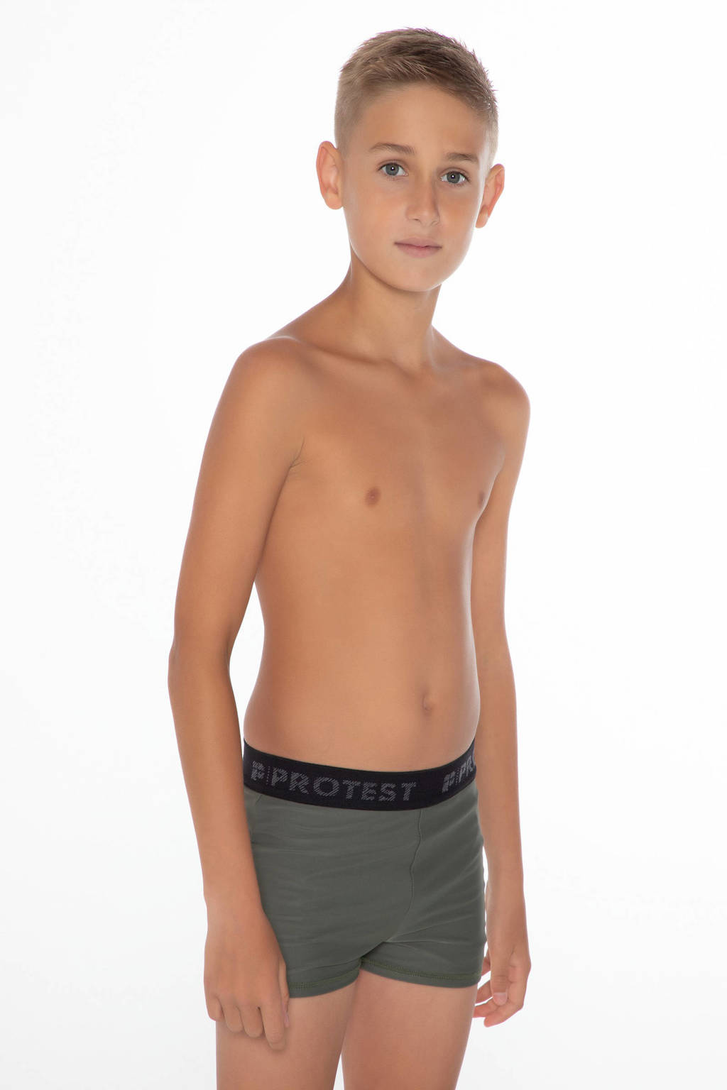 zwemboxer SEAN JR legergroen