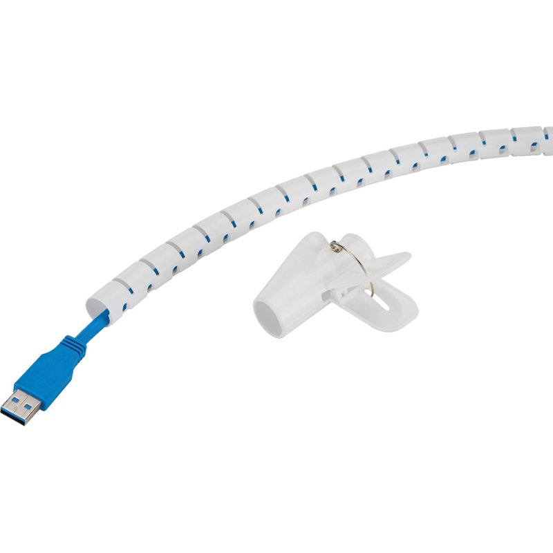 Neomounts ADS06-140WH Gaine de câble - pour 1-3 câbles - universelle