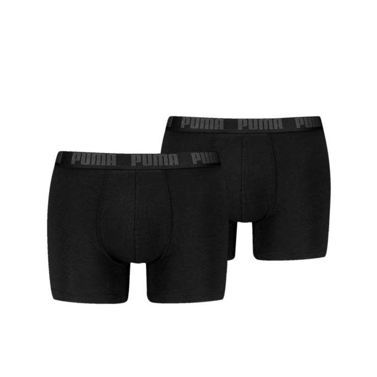 PumaEveryday Basic Boxer 2er - schwarz