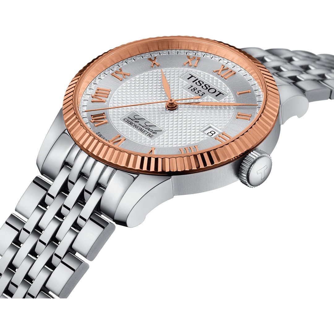 Tissot Le Locle Powermatic 80 COSC / 18 Karat Roségold