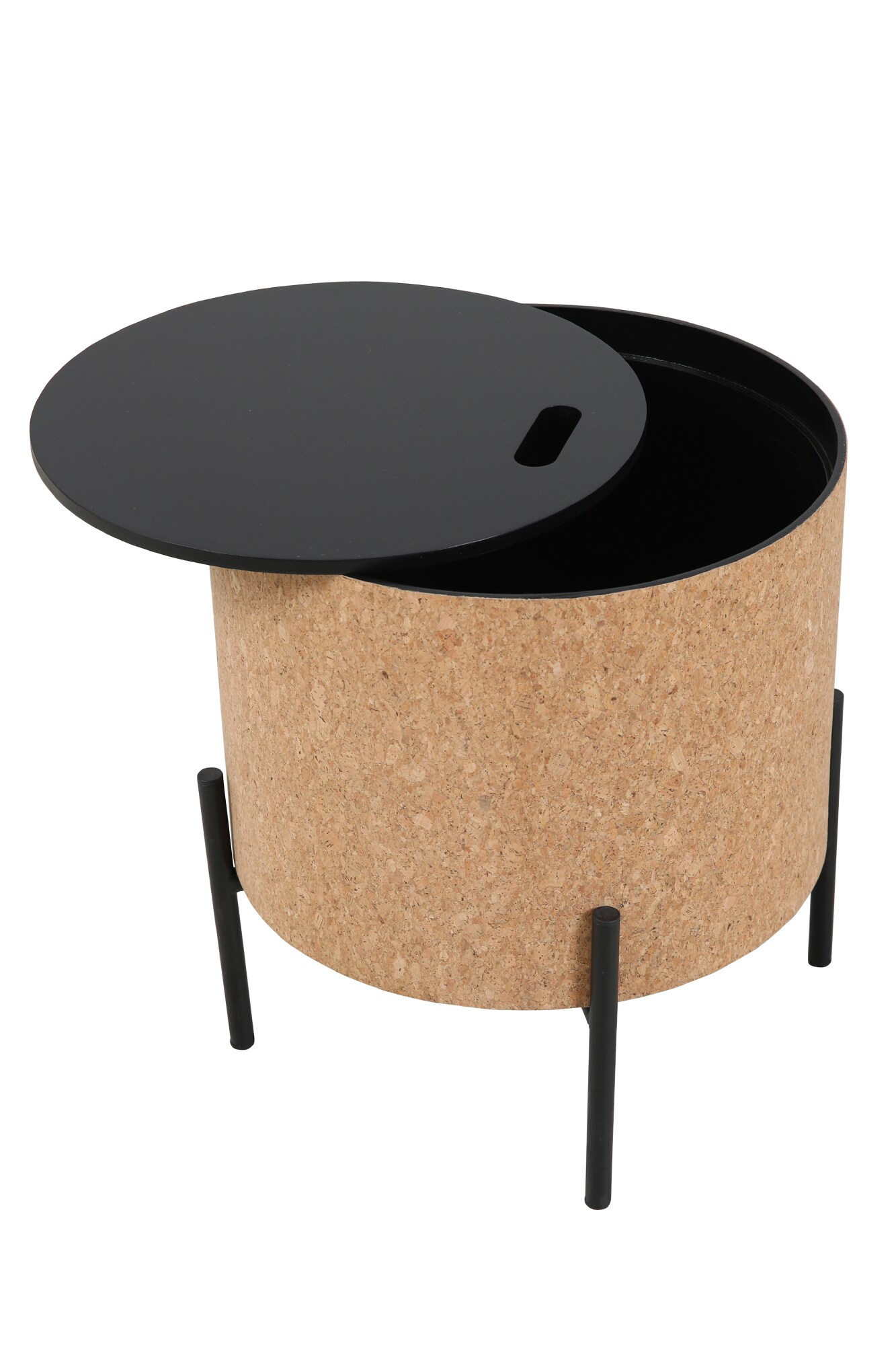 2er Set Couchtisch Kork Beistelltisch Wohnzimmertisch Sofatisch Tisch natur