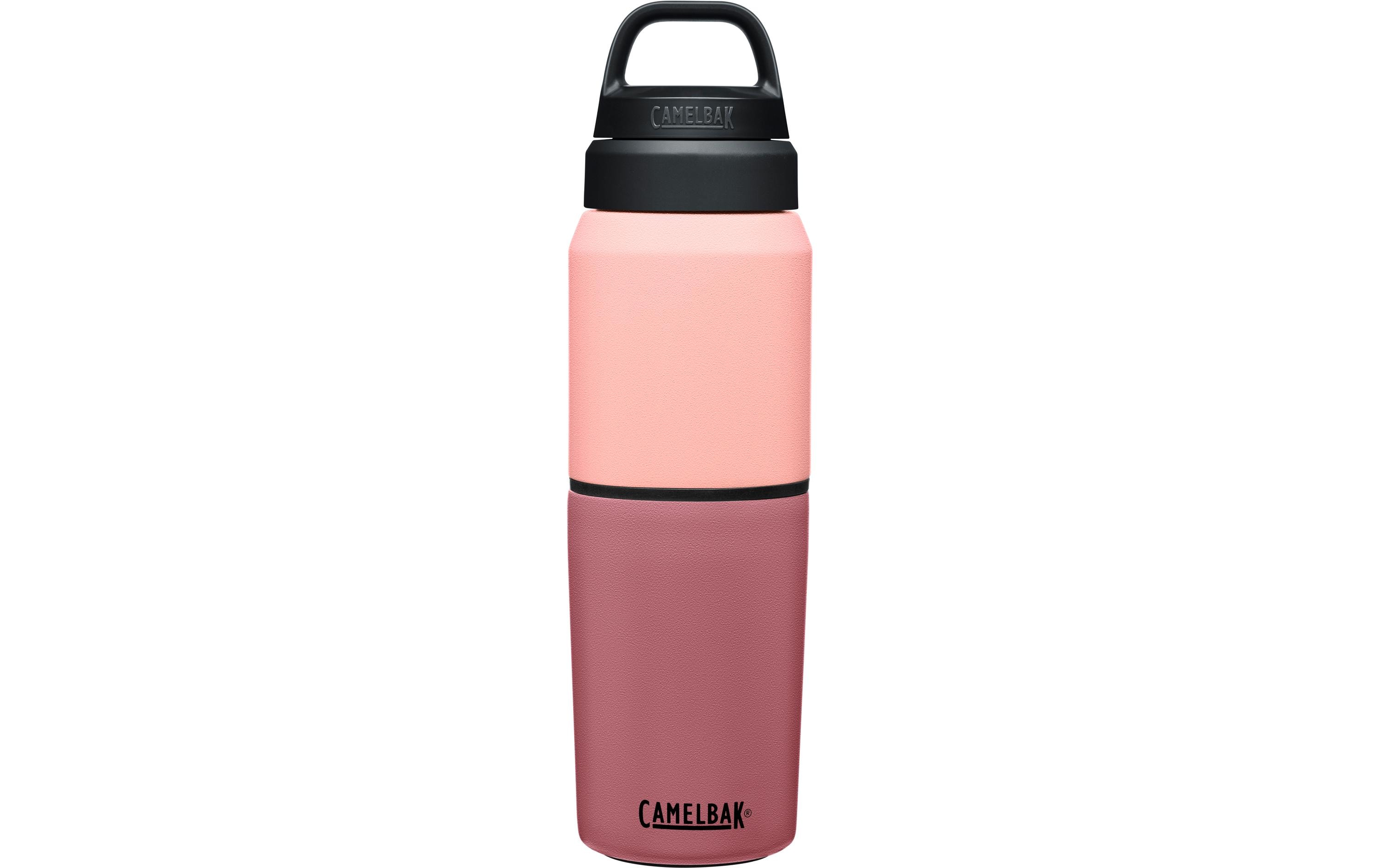 Thermosflasche MultiBev V.I. 0.5 L/35 L 500 ml, Pink/RosaIsolierflasche und Trinkbecher in 1
