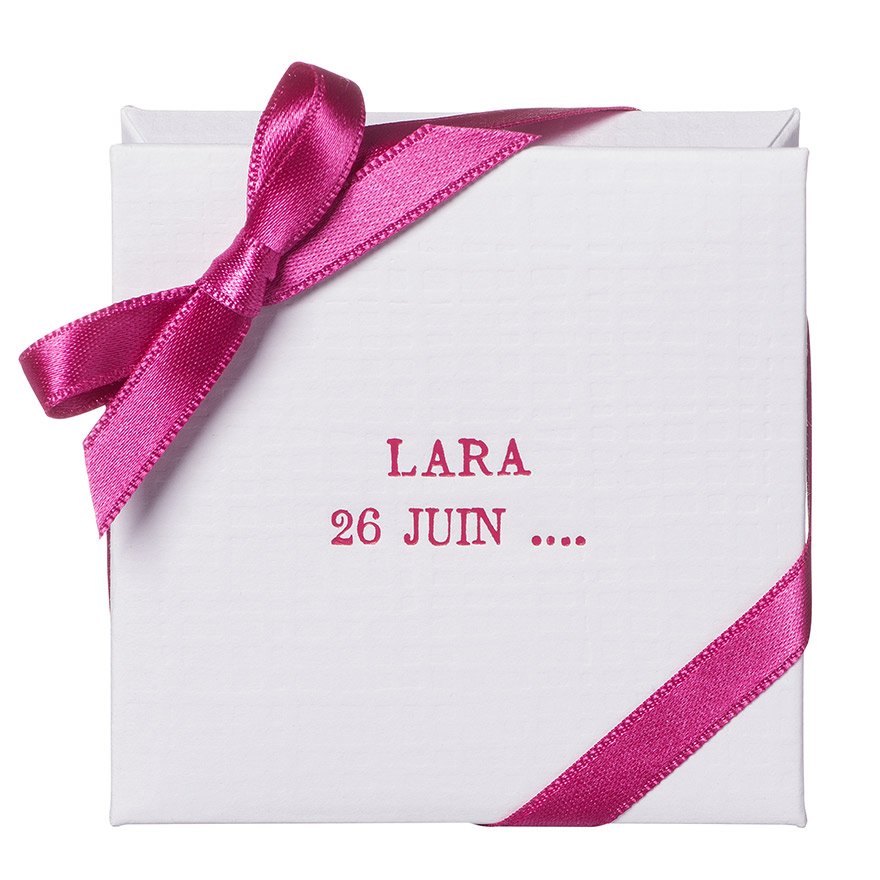 MINI BOITE PAPIER GAUFRE CARRE