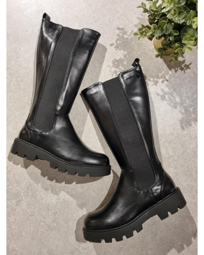 5th Avenue - Long boot - Black