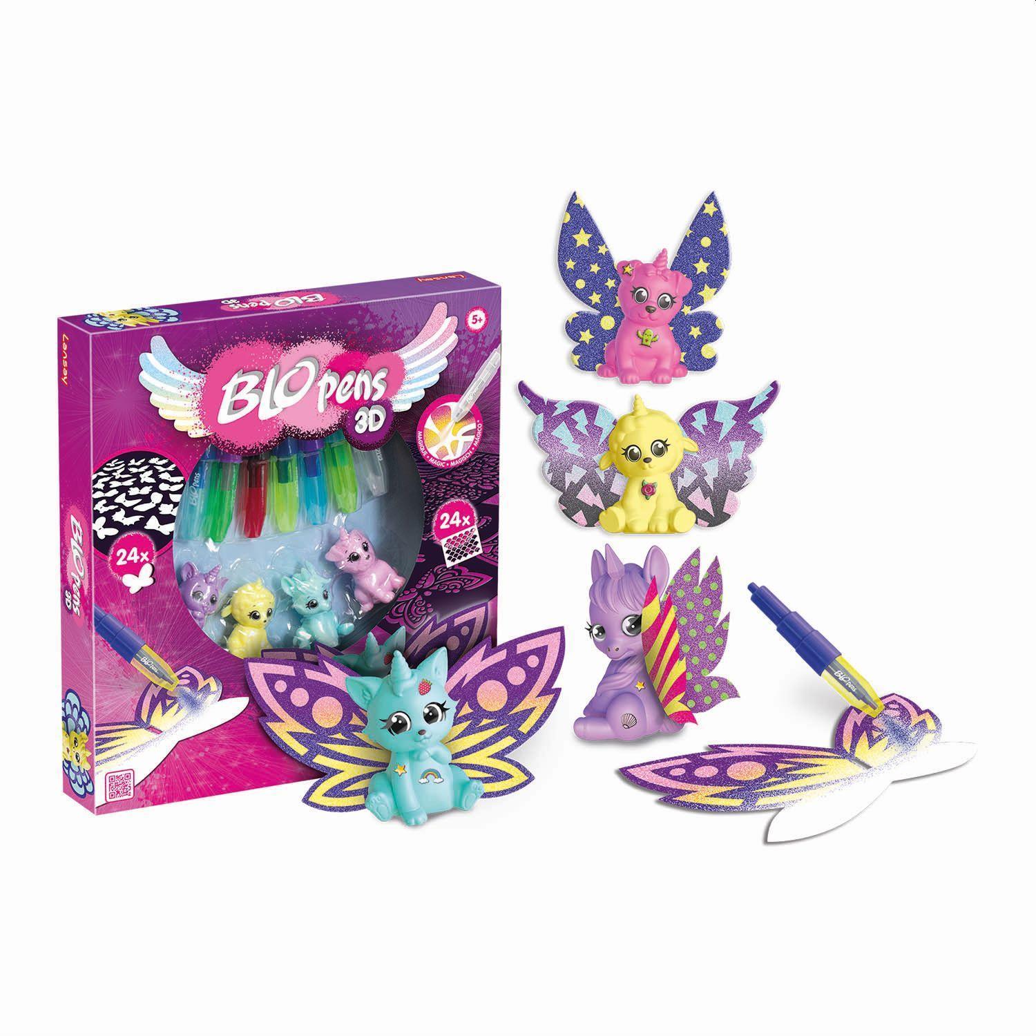 BloPens - Sprühstifteset 3D Tiere