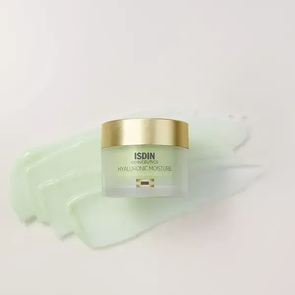 Isdin Isdinceutics Creme Hidratante Diurno com Ácido Hialurônico para Pele Oleosa 50g
