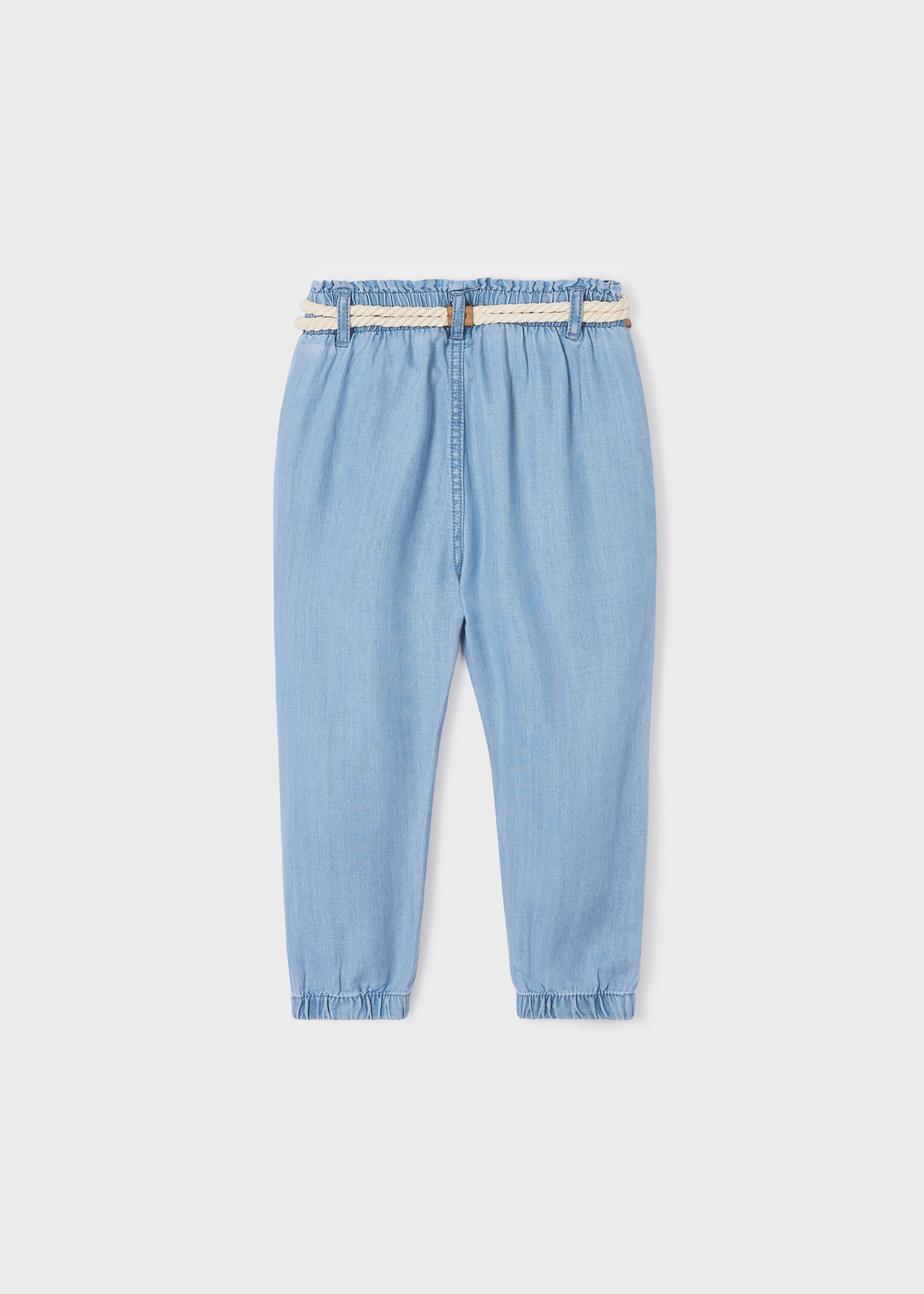 Calças femininas fluidas em TENCEL™ Lyocell