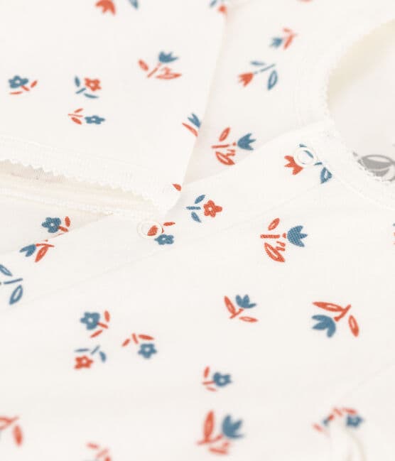 Bodyjama fleur bébé en tubique