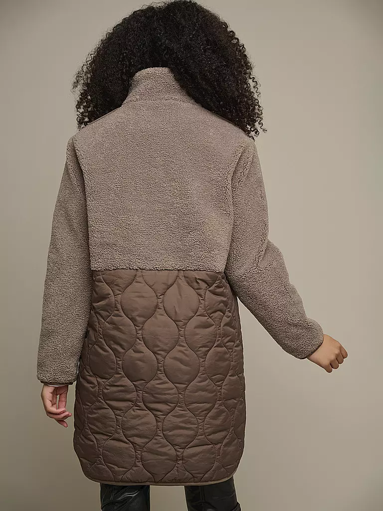 RINO&PELLE Jacke in Felloptik JUR braun