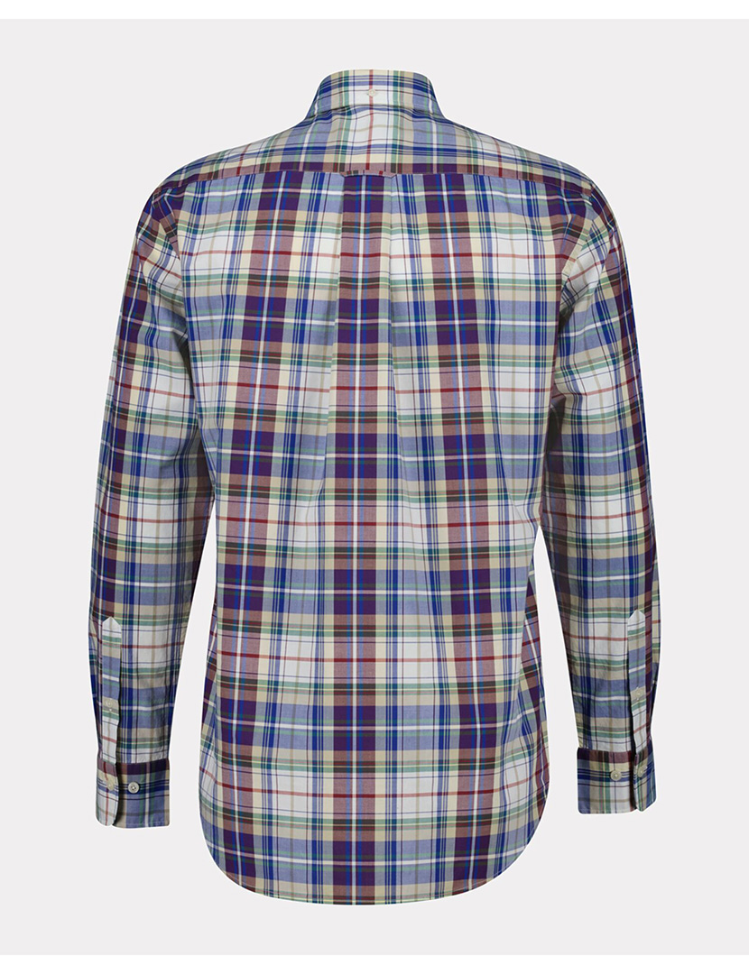 Regular Fit Red Checkered Shirt