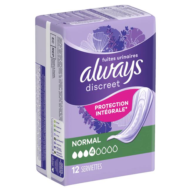 Always Discreet Incontinentieverband Normal 12 stuks