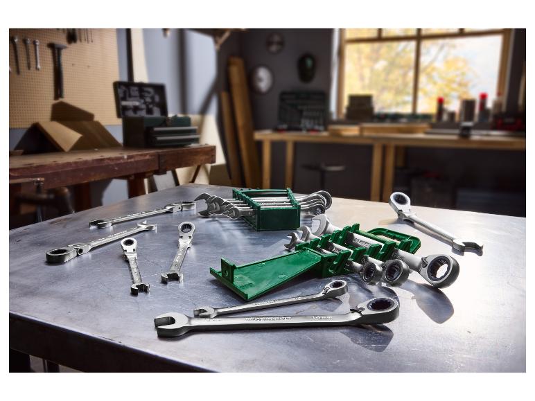 Steek- en ratelringsleutelset