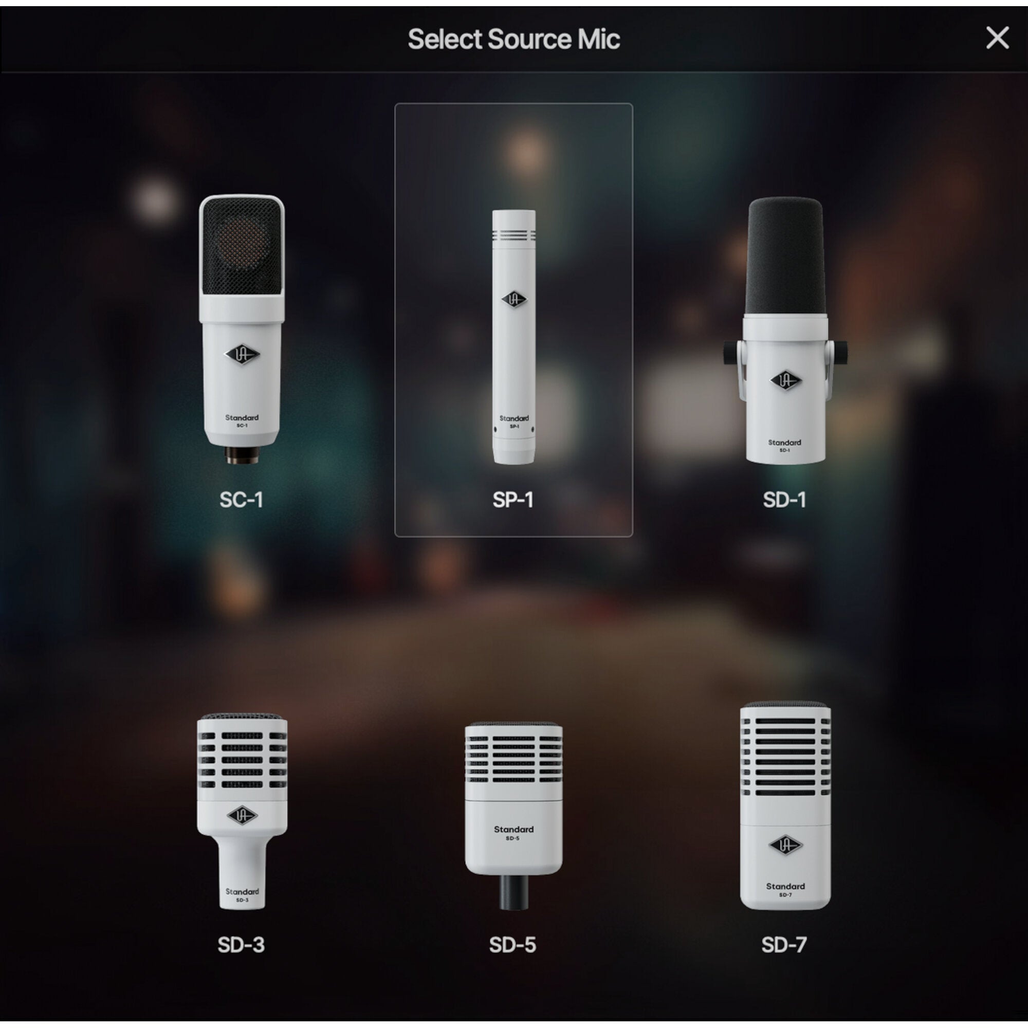 Universal Audio SP-1 Standard Pencil Microphone kleinmembraan condensatormicrofoon (set van 2)