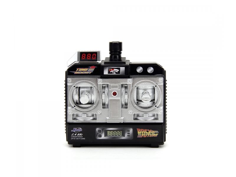 Jada Toys Back to the Future RC Time Machine RTR, 1:16 Ferngesteuerter DeLorean DMC-12 aus Back to the Future