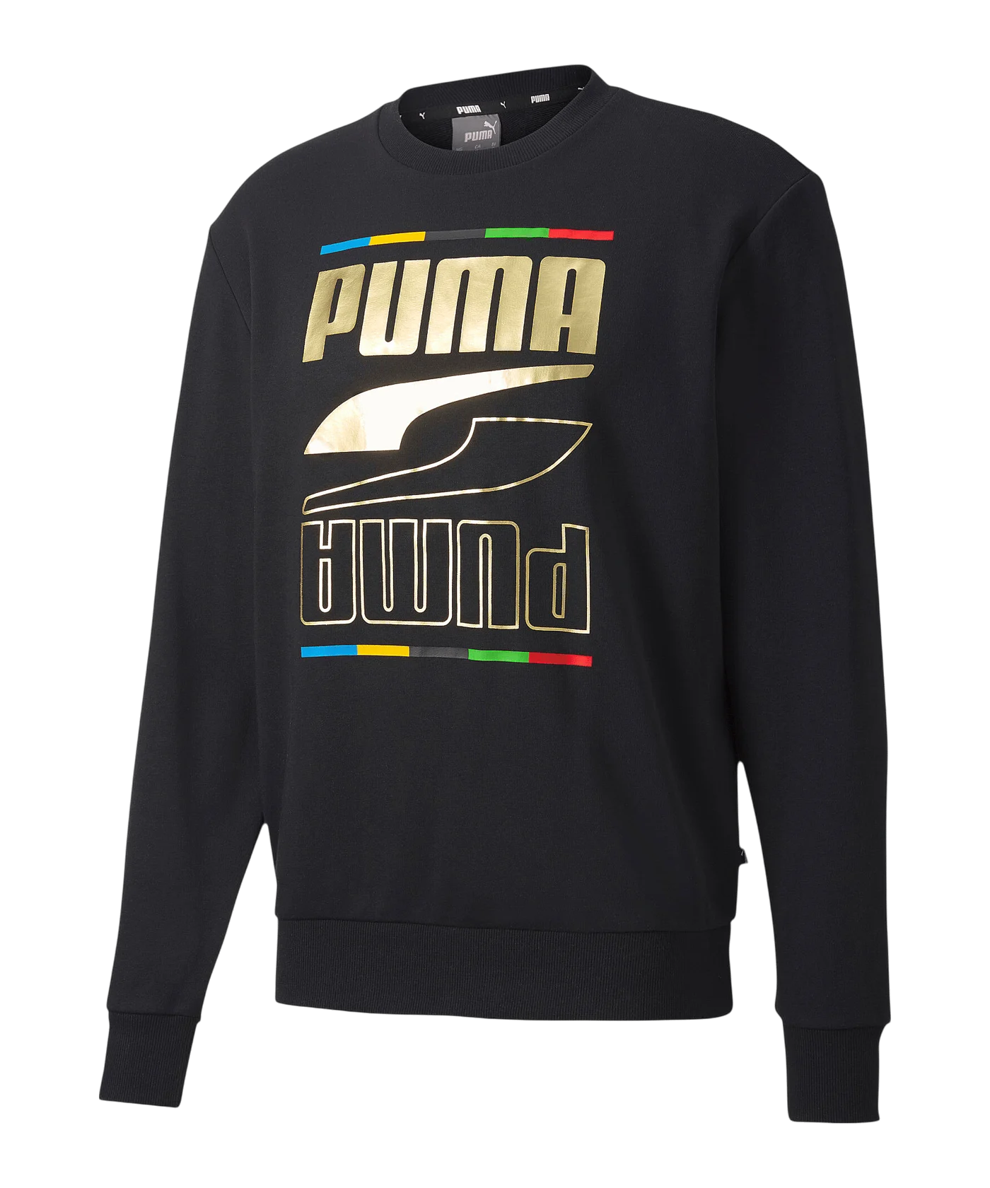 PUMA Rebel 5 Continents TR Sweatshirt Schwarz F01