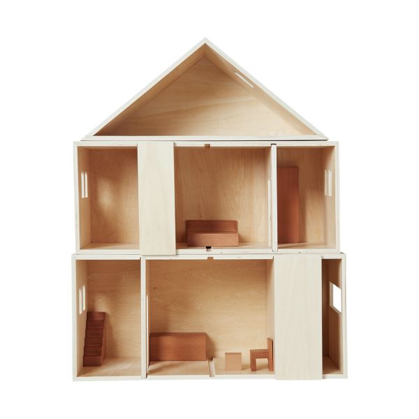 Ferm Living Toro Stapelbaar Huis - Natural