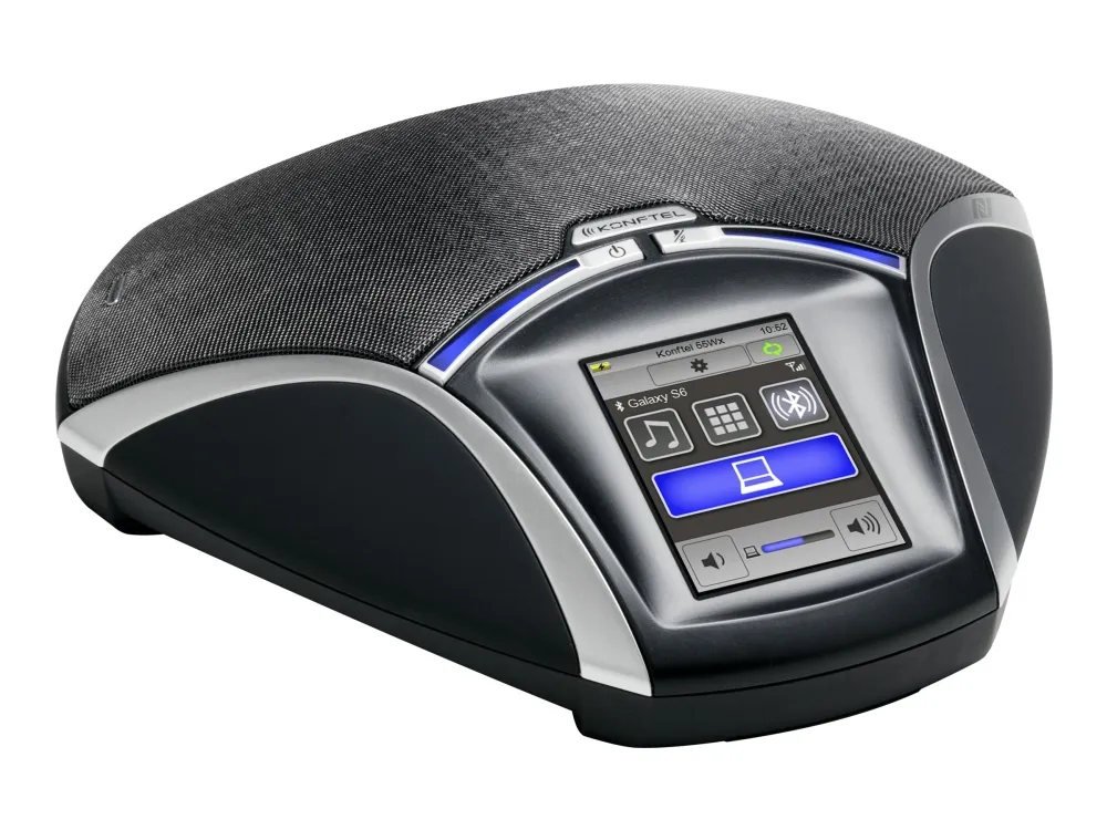 Konftel 55Wx - Bluetooth konferenceenhed for konferencetelefon - sølv, sort lakrids - for Konftel 55Wx