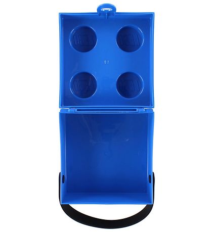 LEGO® Storage Brotdose m. Griff - 4 Knäufe - Blau