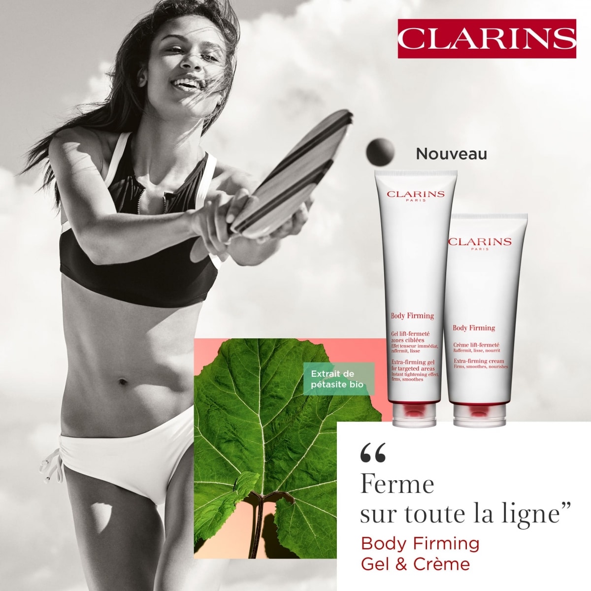 CLARINS Body Firming Crème Lift-Fermeté - Raffermit - Lisse - Nourrit