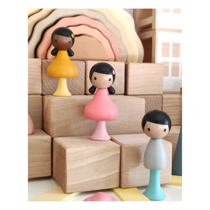 Clicques Personnages en bois S&J