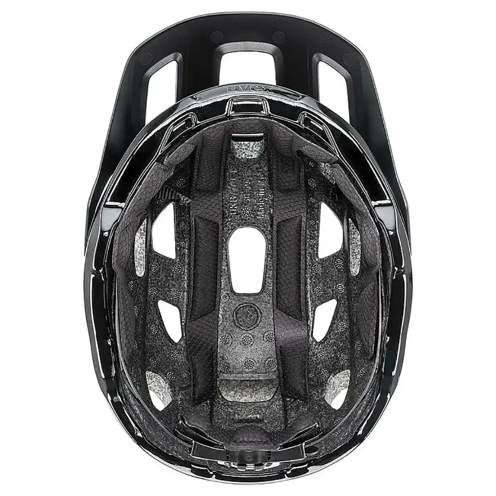 Uvex React MTB Fietshelm Mat Zwart