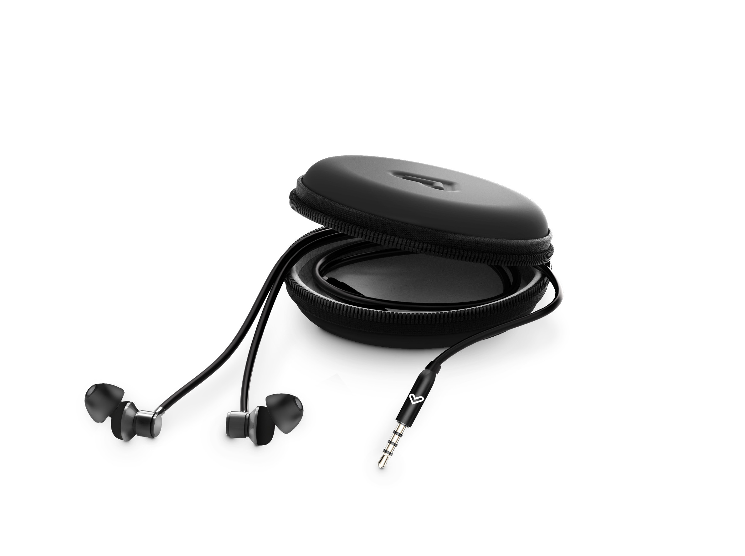 AURICULARES ENERGY SISTEM METALLIZED PRETO C/MICRO