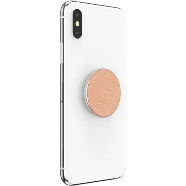 PopGrip Vegan Leather Rose Gold