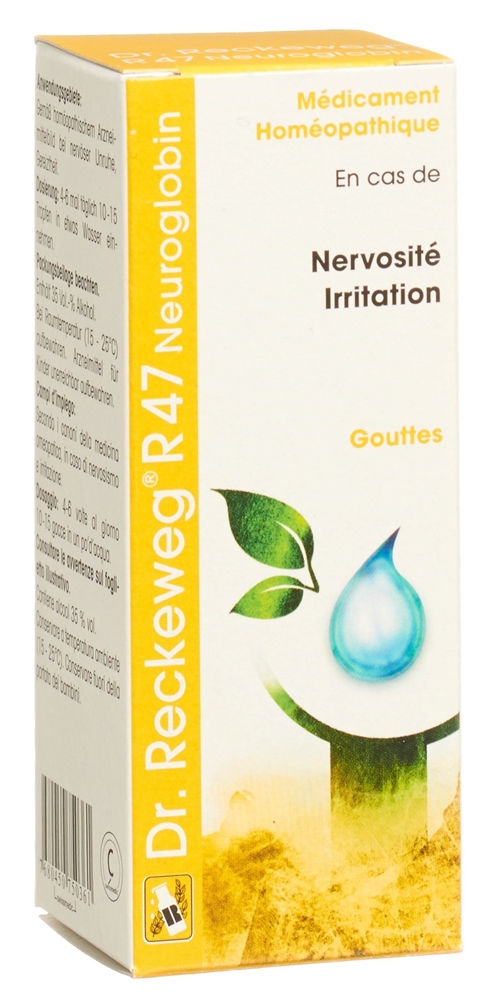 RECKEWEG R47 Neuroglobin<br>50 ml, Flasche, Tropfen zum Einnehmen, Flüssigkeit
