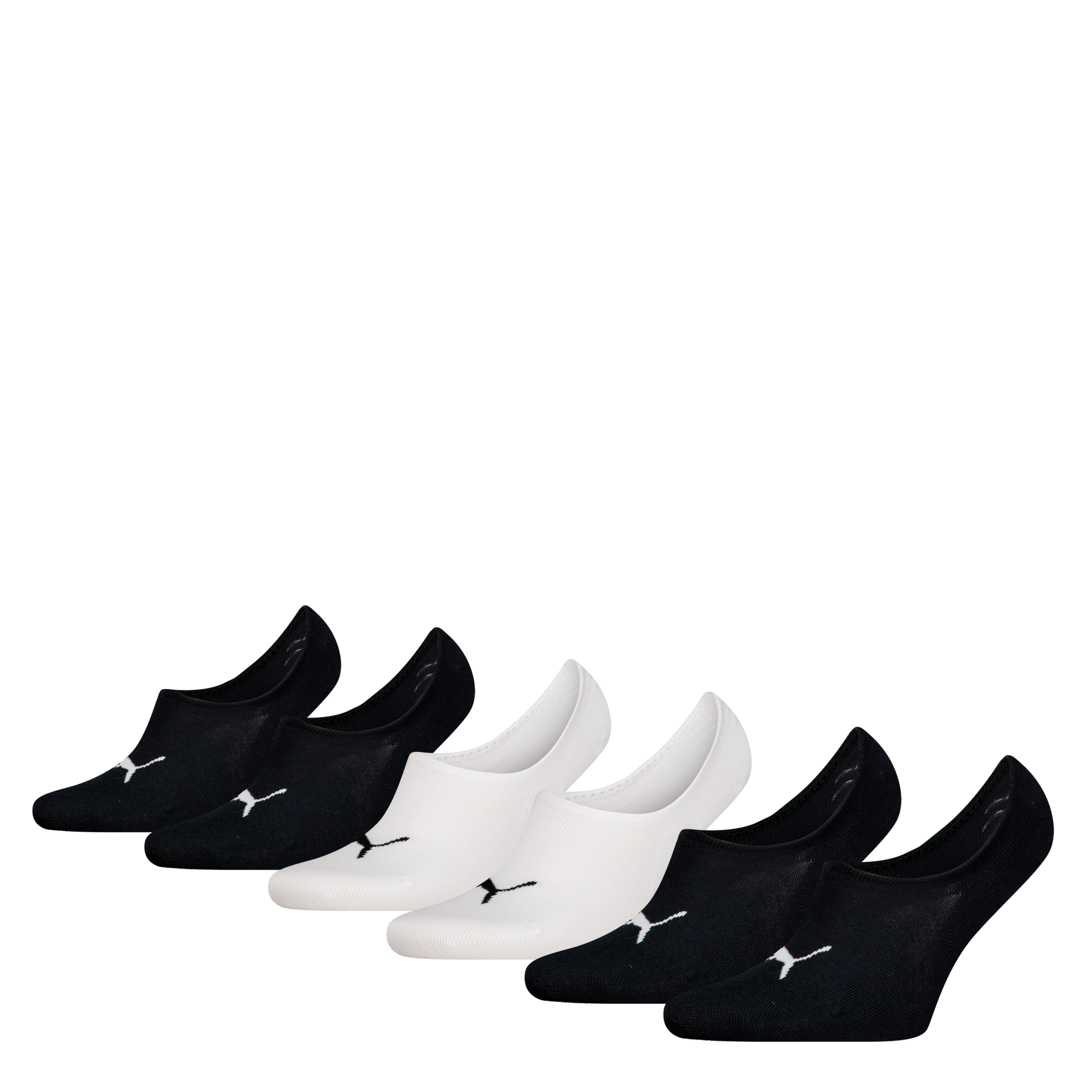 PUMA Füsslinge »PUMA UNISEX FOOTIE HIGHCUT 6P ECOM« 6 Paar,  Mit eingestricktem Logo