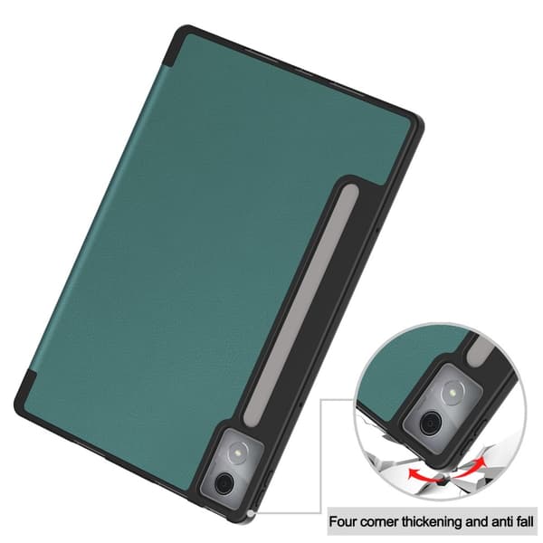 For Lenovo Idea Tab Pro Case Tri-Fold stativdeksel med penneholder