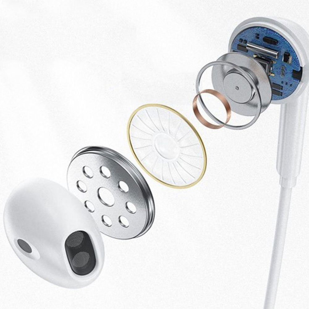 In-Ear Bluetooth 5.0 HiFi Audio Sport Kopfhörer mit magnetischem Nackenbügel (90mAh) - Weiss