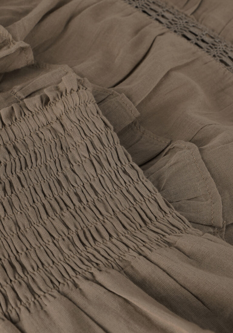 NOTRE-V taupe notre-v minirok voile skirt