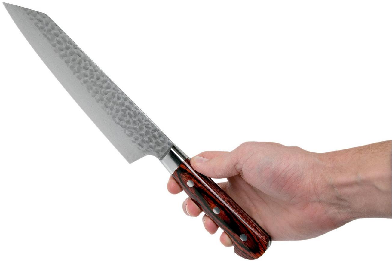 Sakai Takayuki 33-Layer Damascus bunka kengata 20 cm 07400