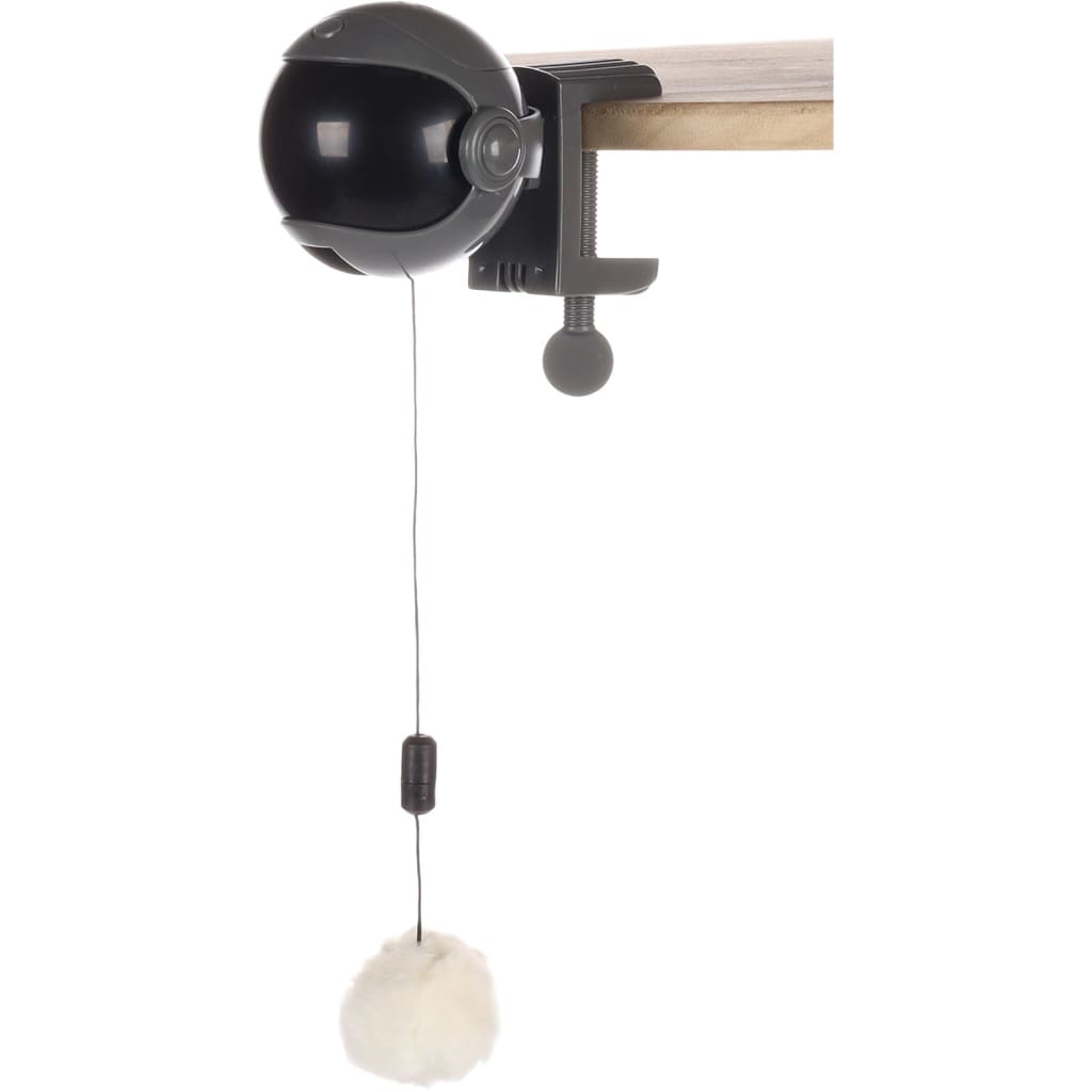 Jouet électronique interactif pour chat yoyo gris