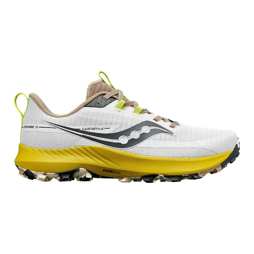 Saucony PEREGRINE 13 - Chaussures trail Homme fog/clay