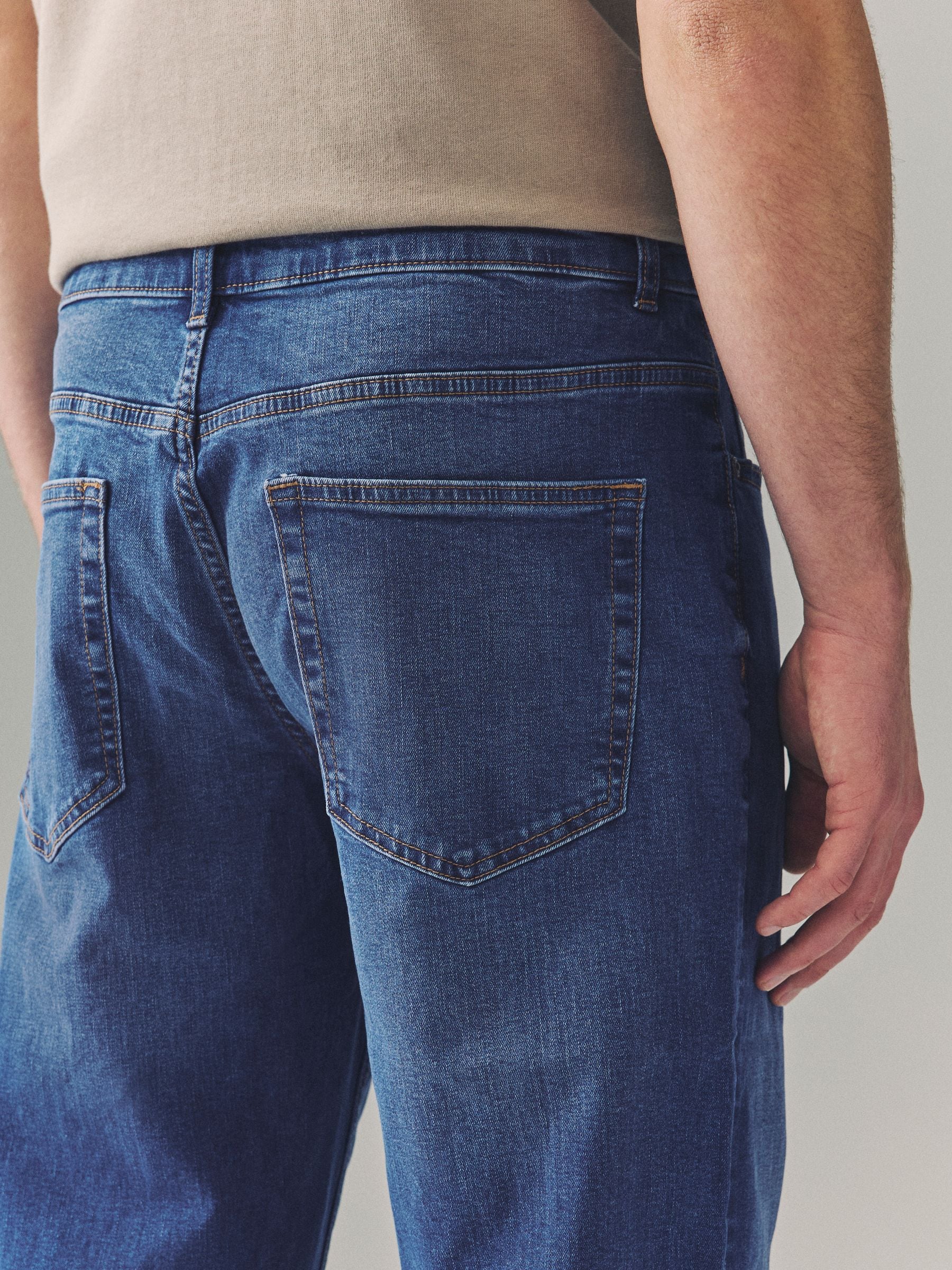Blue Authentic - Rechte, klassieke jeans met stretch