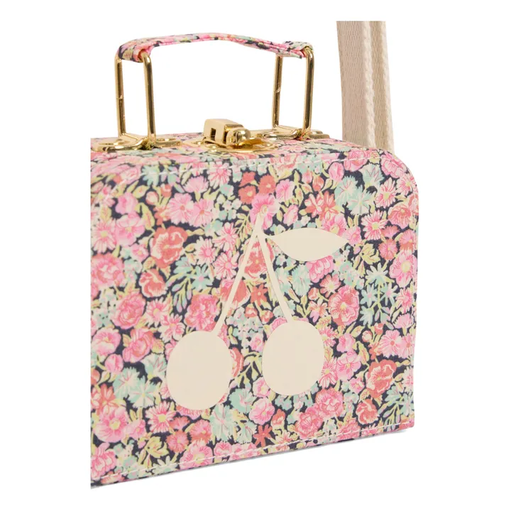 Bonpoint Sac Valisette Fleuri Aimane | Rose