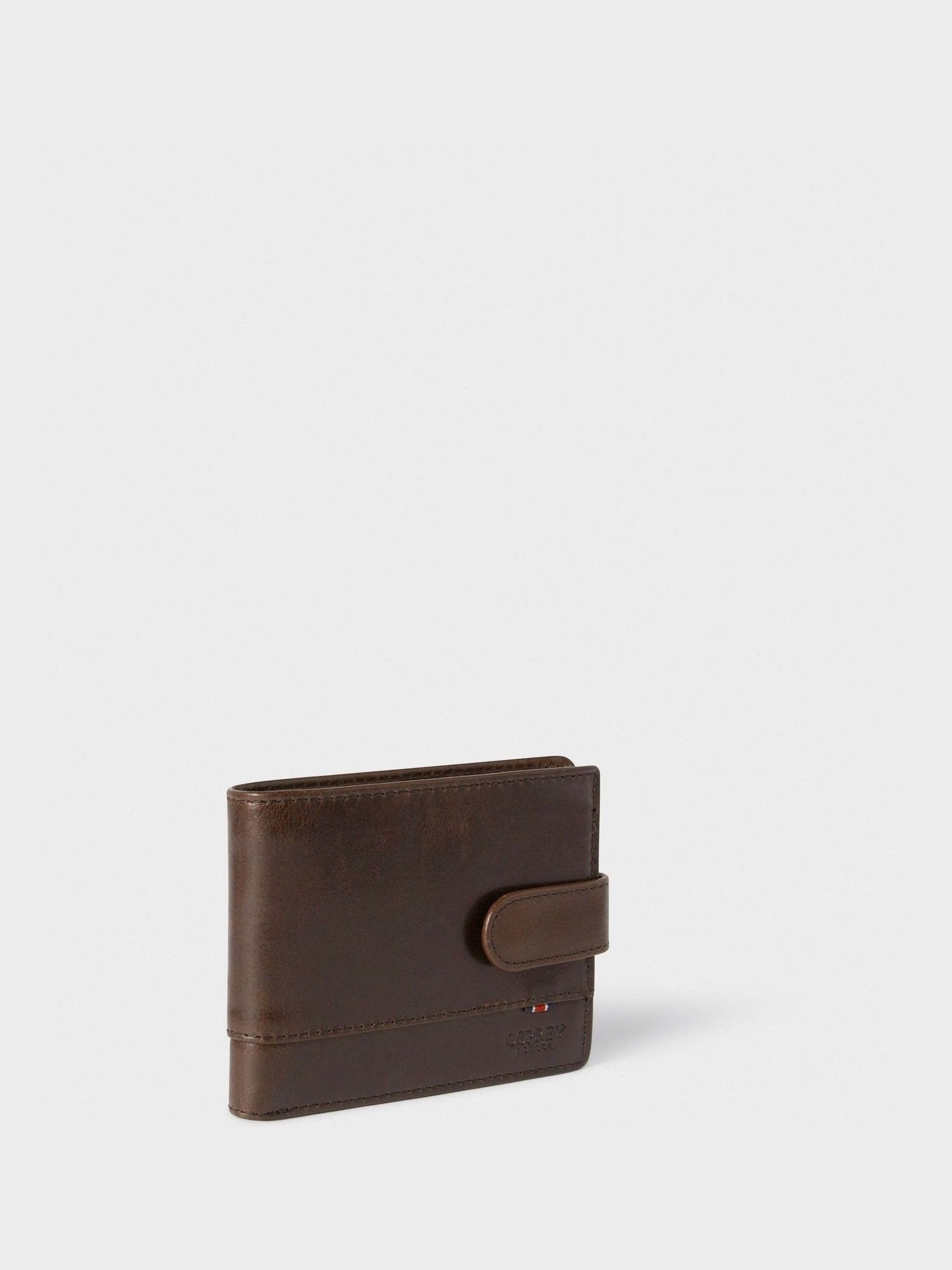 Bruin - Osprey London - The London bruine leren portemonnee