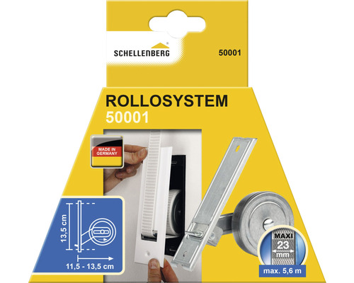 Maxi Schellenberg inlaatwikkelaar, gatafstand 135 mm, verzinkt