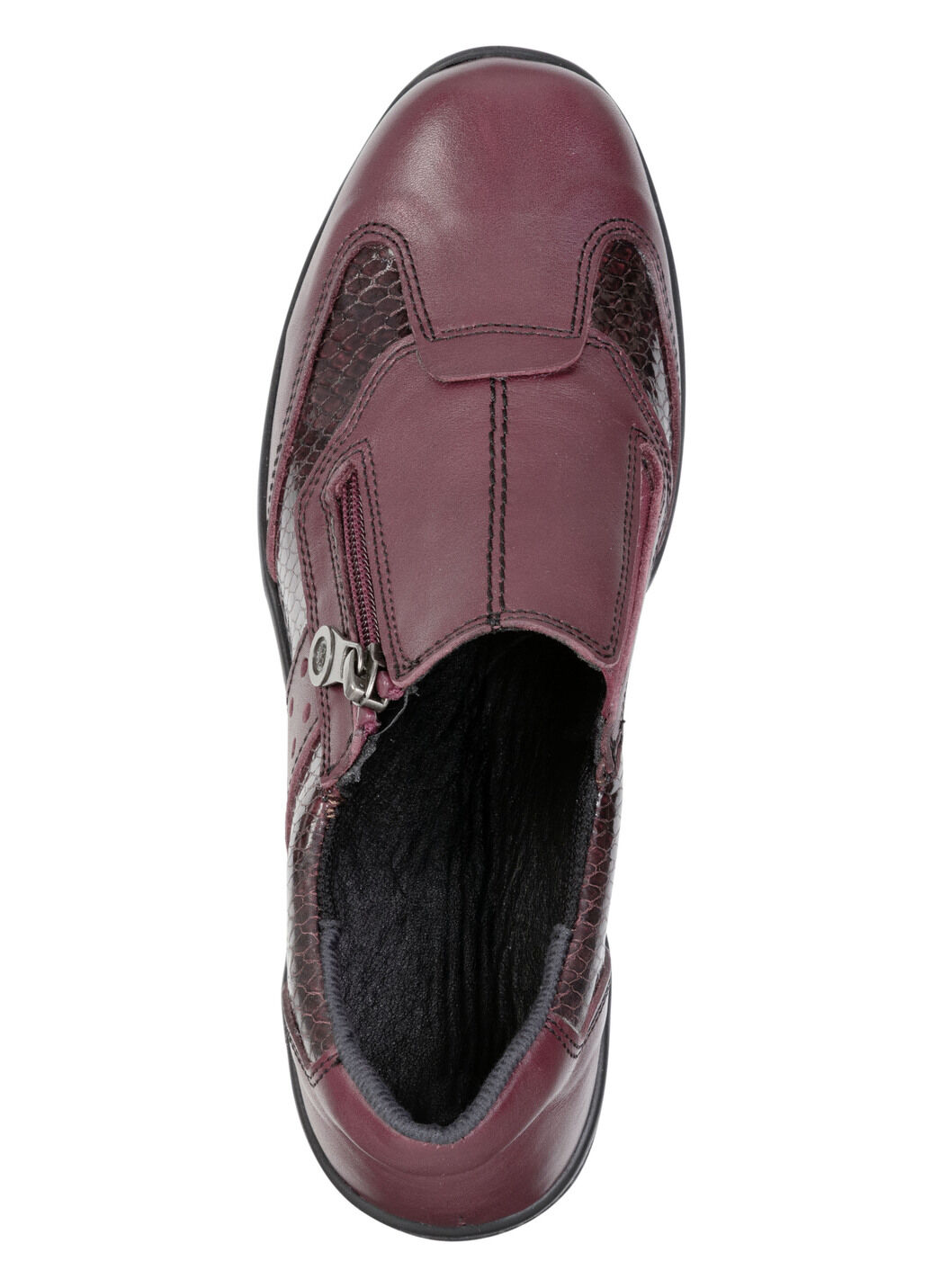 ELENA EDEN, bequeme Damen-Slipper, Weite H, mit herausnehmbarem Fussbett
