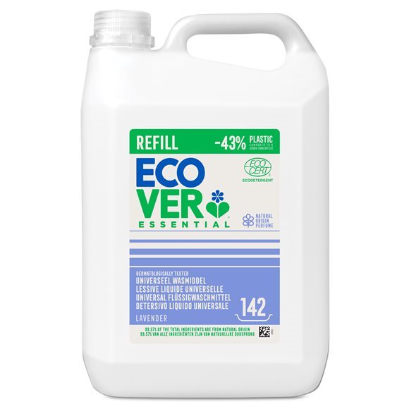 ECOVER Essential Flüssigwaschmittel Universal liq Lavendel Kanister 5 lt