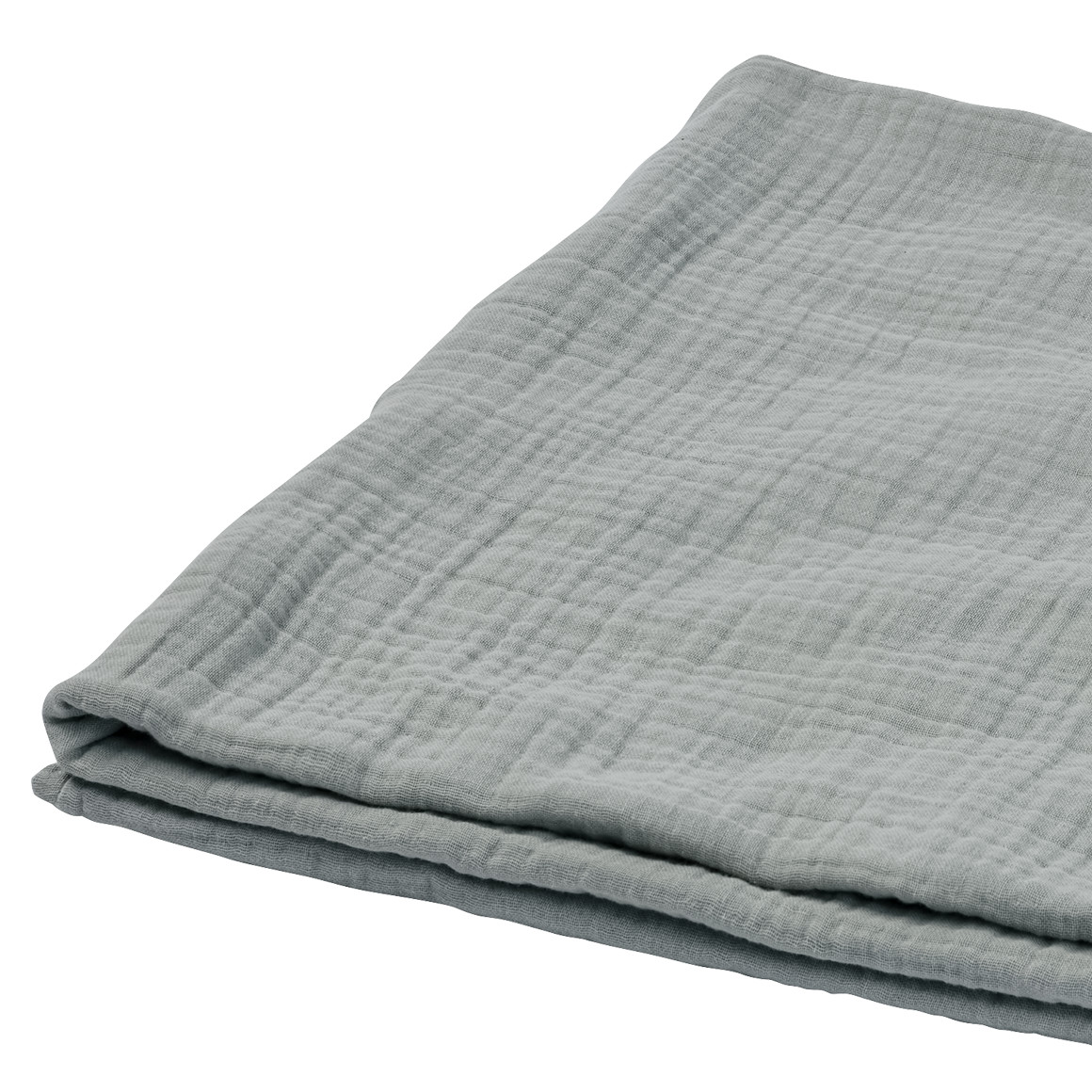 Topolino Pure Collection Musselin-Decke in Unifarben salbei