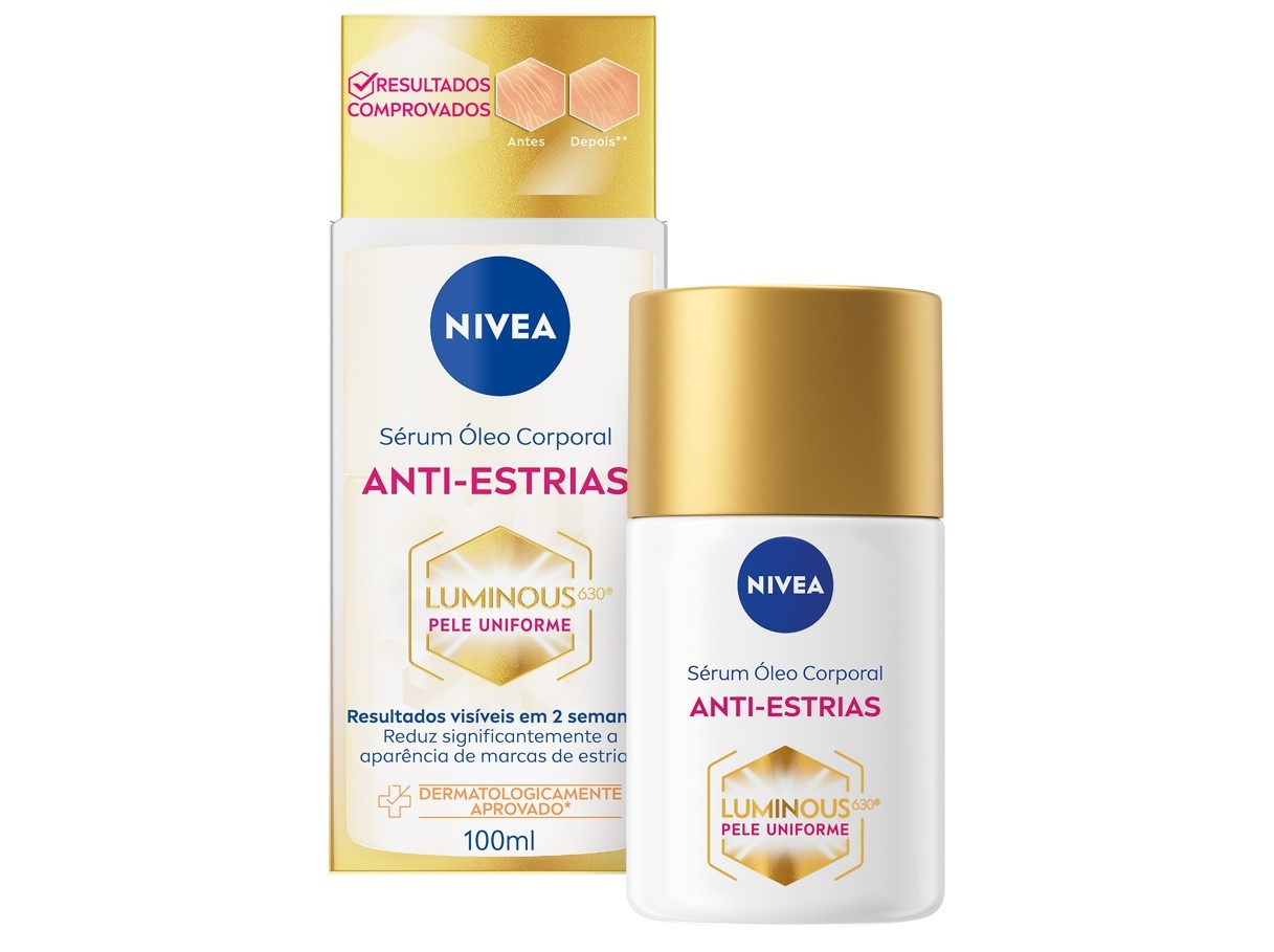 CREME CORPO NIVEA LUMINOUS ÓLEO 100ML
